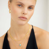 The Small Turquoise Pendant Necklace