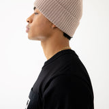 The Merino Wool Beanie - Pinecone Beige