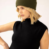 The Merino Wool Beanie - Khaki Evergreen