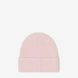 The Merino Wool Beanie - Snow Blossom