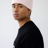 The Merino Wool Beanie - Snow Blossom