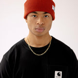 The Recycled Bottle Beanie - Deep Terracotta