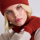 The Recycled Bottle Beanie - Deep Terracotta