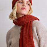 The Recycled Bottle Beanie - Deep Terracotta