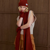 The Recycled Bottle Beanie - Deep Terracotta