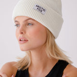 The Recycled Bottle Beanie - Winter White