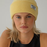 The Recycled Bottle Beanie - Soft Hay