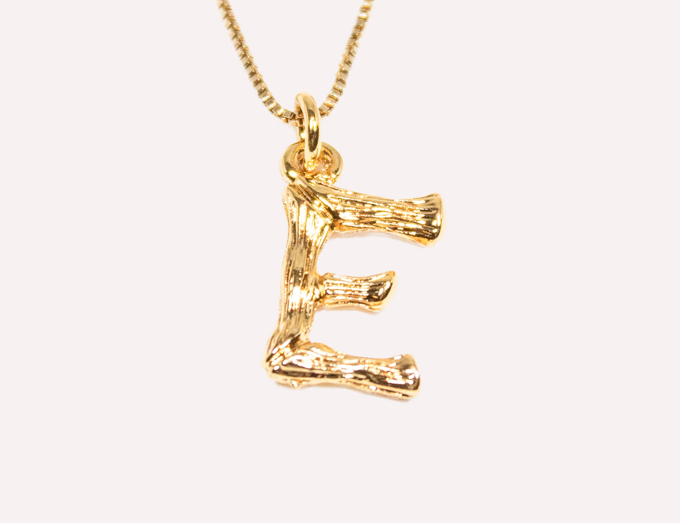 BAMBOO Alphabet Necklace A-Z