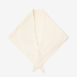 Alpaca Triangle Scarf - Off White