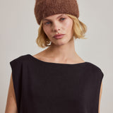 The Alpaca Beanie - Dark Brown