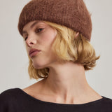 The Alpaca Beanie - Dark Brown