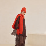 The Recycled Bottle Scarf - Sunkissed Coral