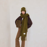 The Reykjavik Scarf - Sea Kelp Green (Test for Lauren)