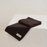The Cashmere Scarf - Chocolate Brown