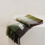 The Reykjavik Check Scarf - Frosted Bramble