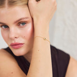 The February Birthstone Bracelet