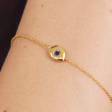 The February Birthstone Bracelet