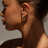 LIV Earrings - White Gold