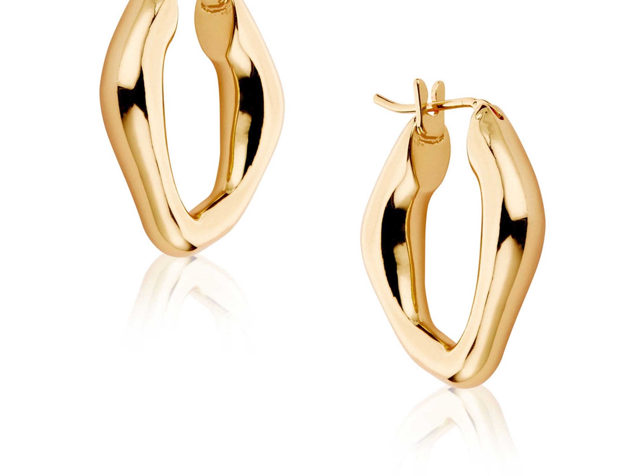 LIV Earrings - White Gold