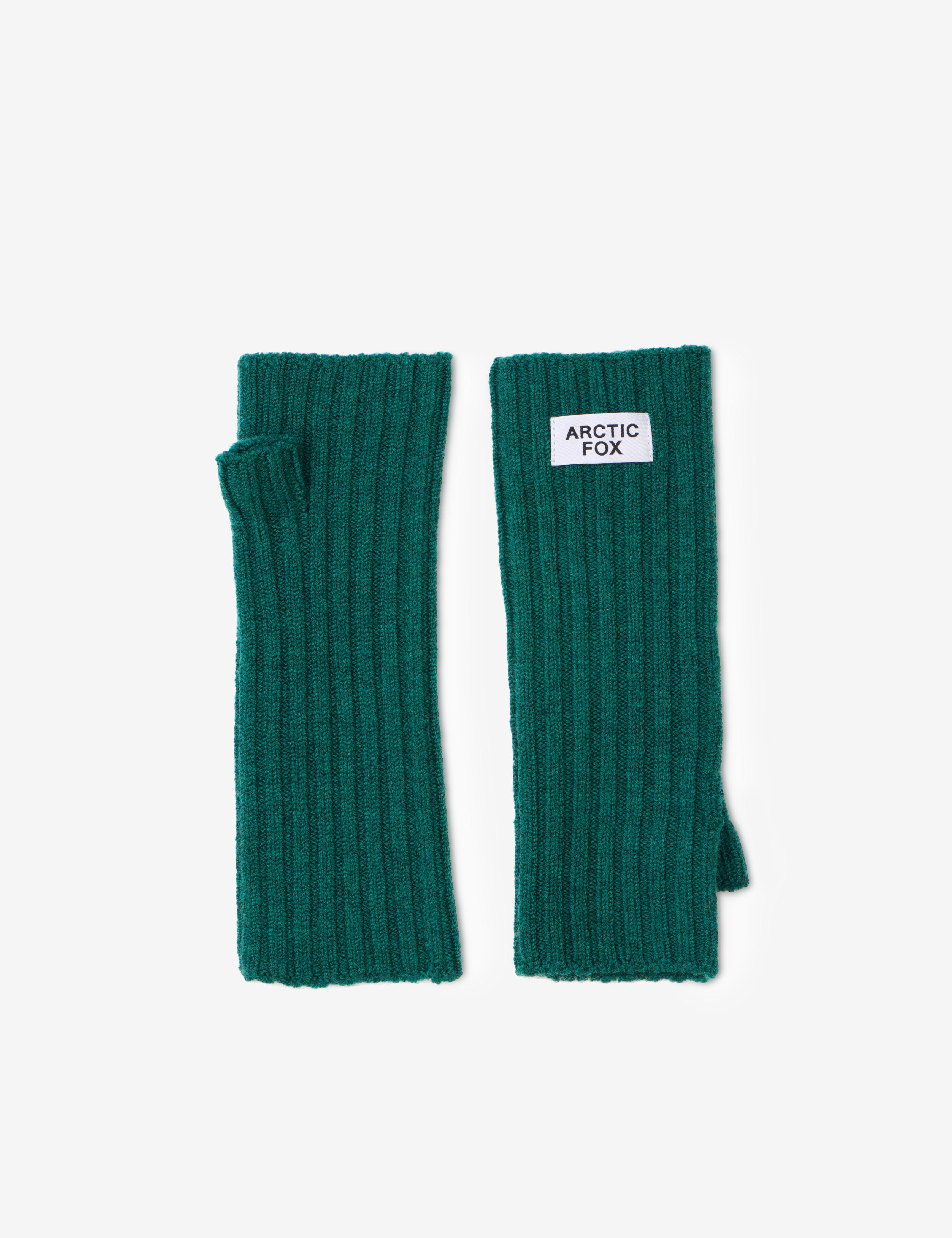 Merino Wool Fingerless Gloves