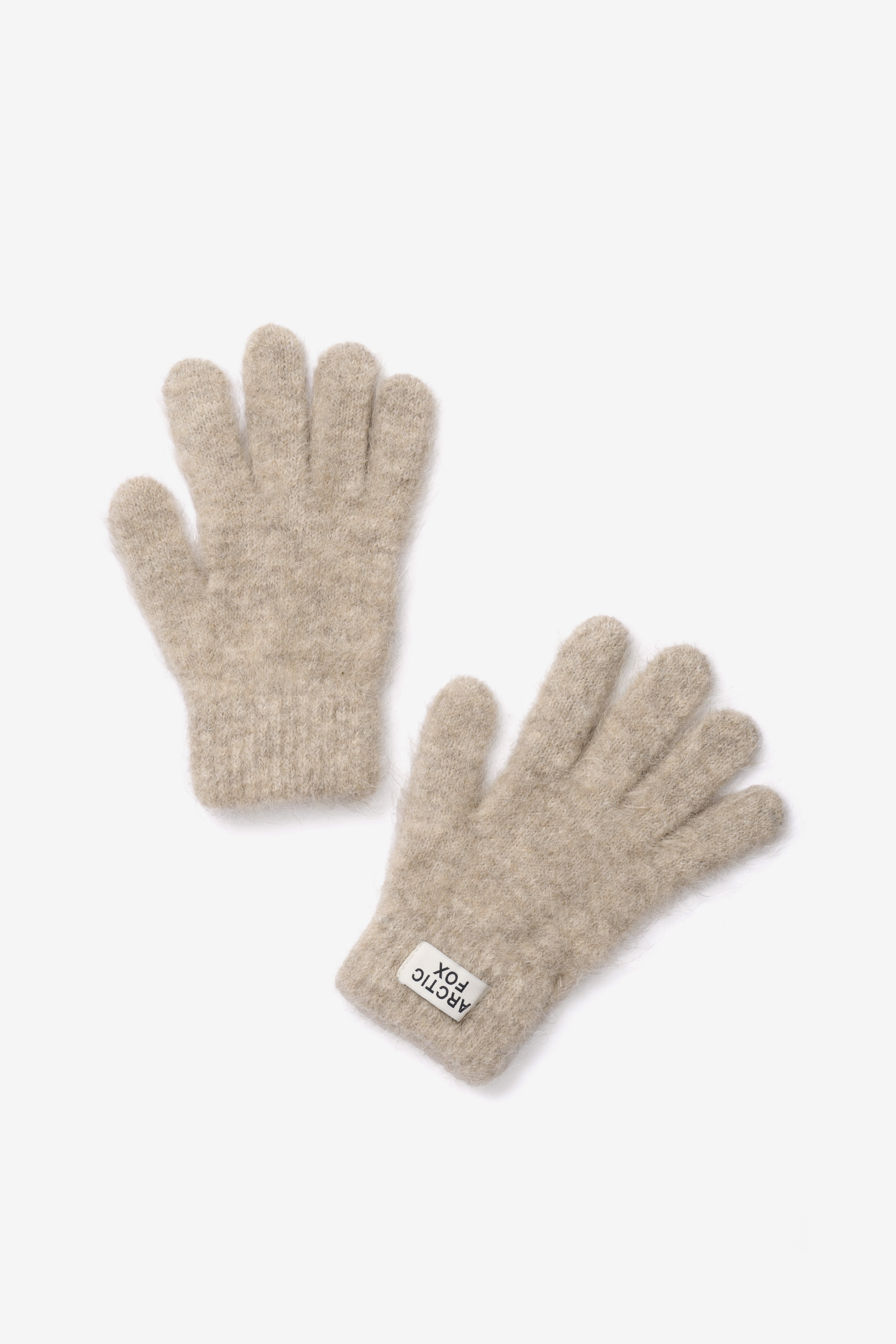The Alpaca Gloves - Greige Melange – Arctic Fox & Co.