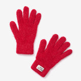 The Alpaca Gloves - Crimson Red