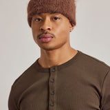 The Alpaca Beanie - Dark Brown