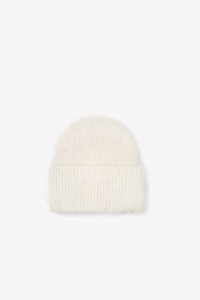 帽子 FUMIKA UCHIDA MOHAIR/ALPACA BLEND BEANIE arctic-fox-alpaca-beanie-white