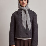 The Alpaca Bonnet - Blizzard Grey