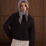 The Alpaca Bonnet - Blizzard Grey