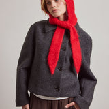 The Alpaca Bonnet - Flame Red