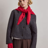 The Alpaca Gloves - Crimson Red