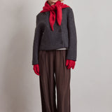 The Alpaca Gloves - Crimson Red