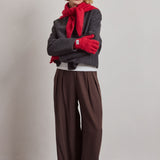 The Alpaca Gloves - Crimson Red