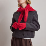 The Alpaca Gloves - Crimson Red