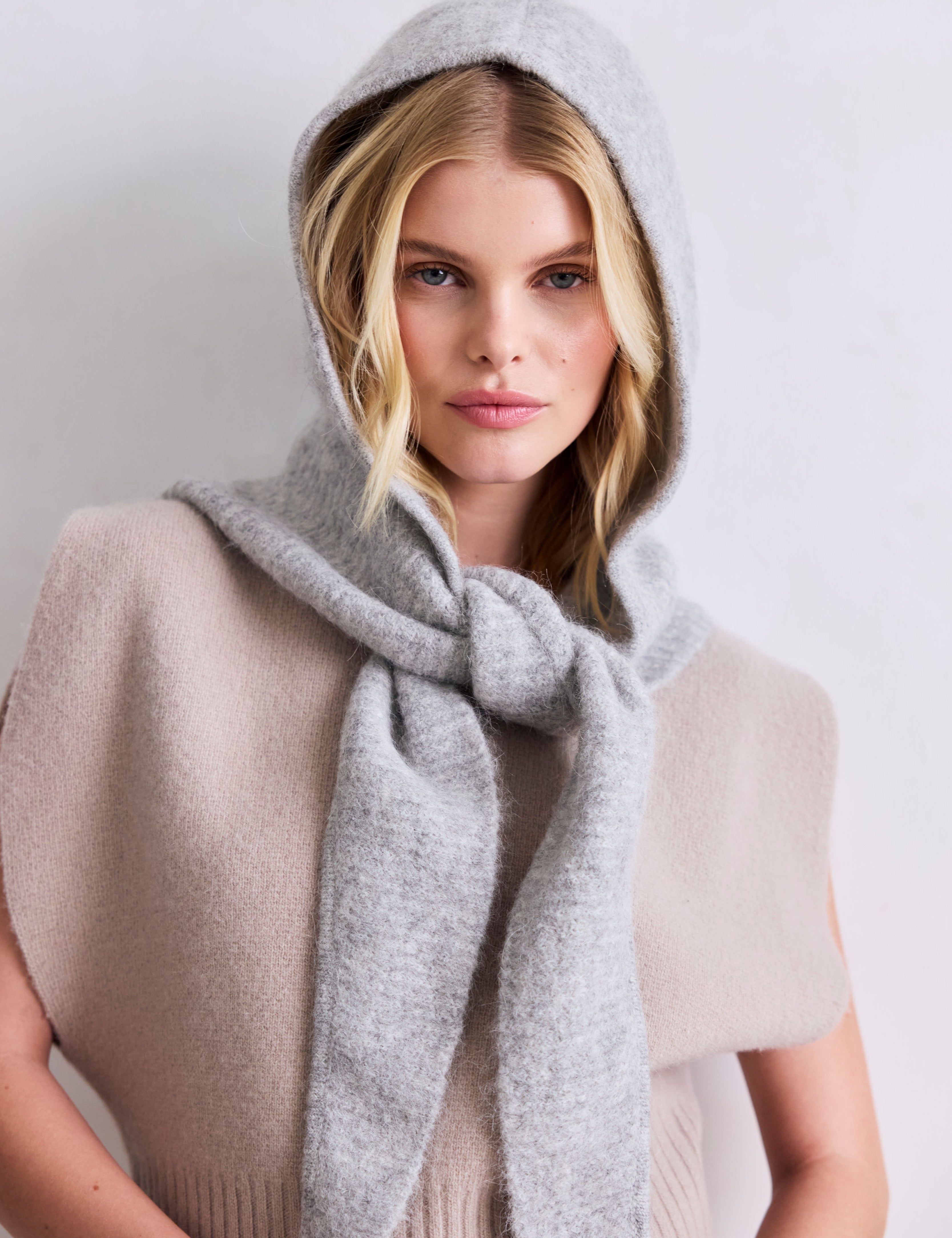 The Alpaca Hooded Scarf