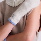 The Alpaca Mittens - White