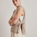 Alpaca Vest - Beige