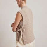 Alpaca Vest - Beige