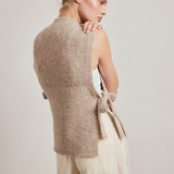 Alpaca Vest - Beige