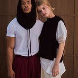 Alpaca Vest - Black