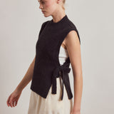 Alpaca Vest - Black