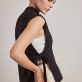 Alpaca Vest - Black