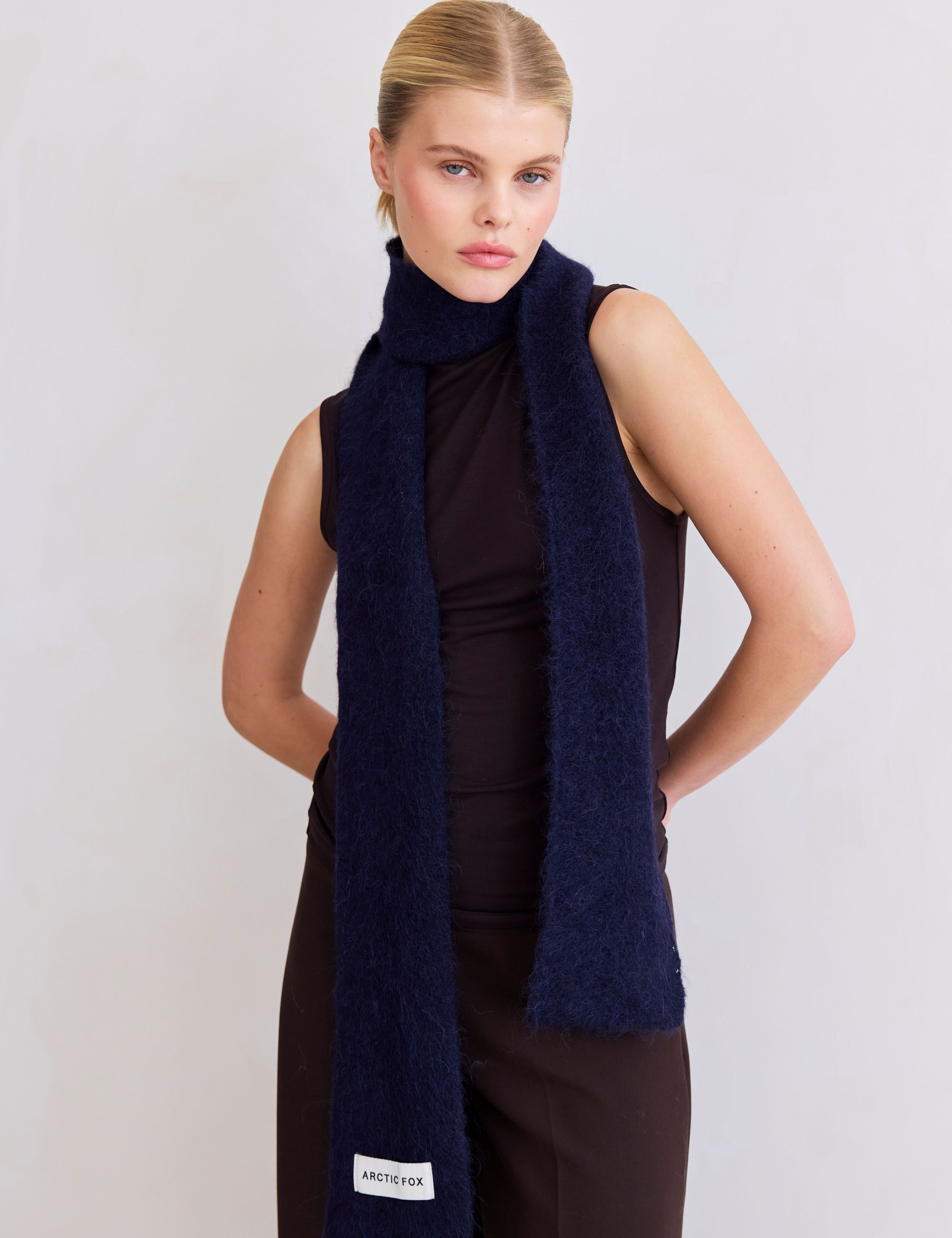 The Alpaca Skinny Scarf