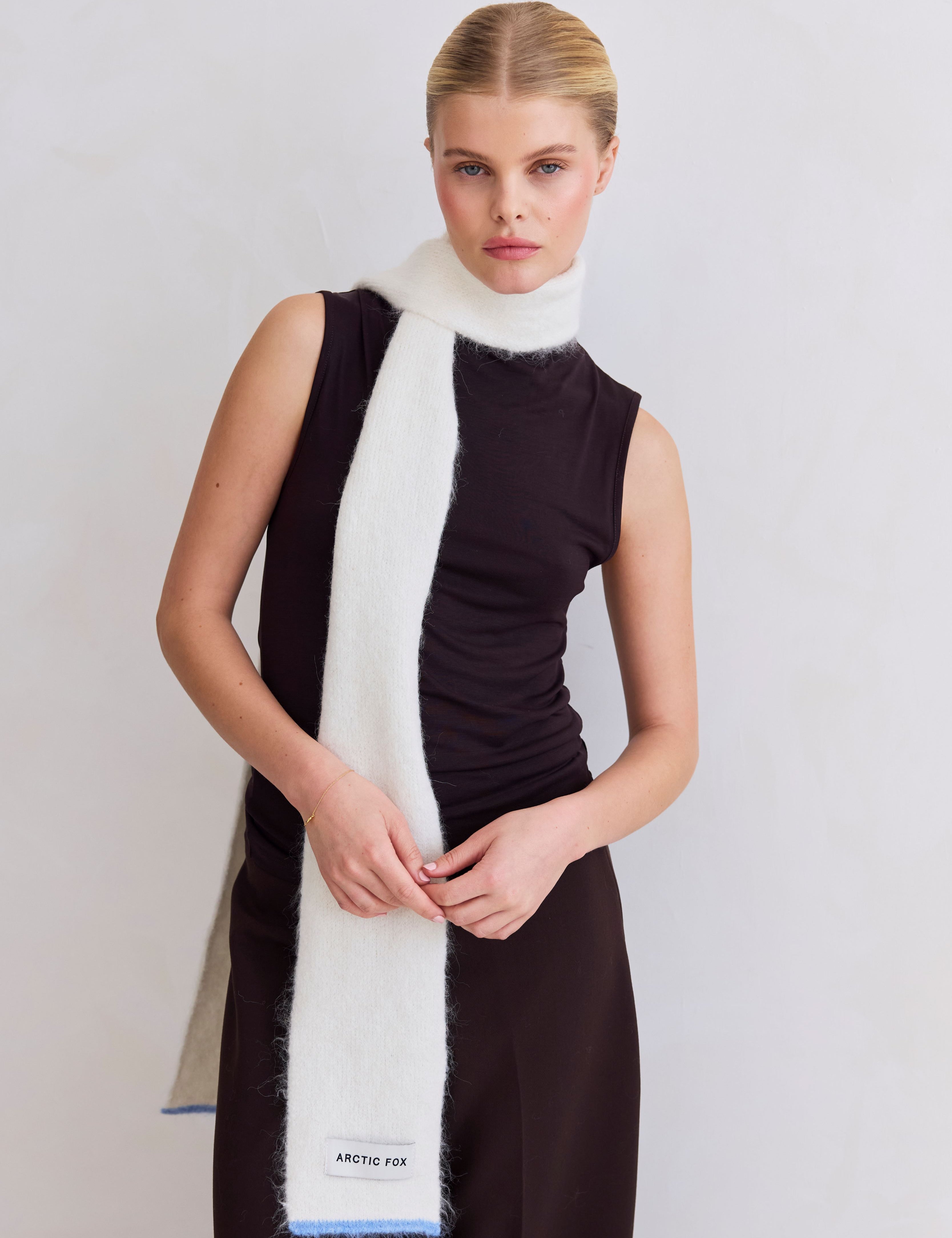 The Alpaca Skinny Scarf