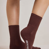 The Shortie Sock  - Chocolate Sauce