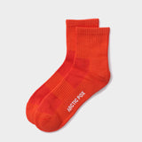 The Shortie Sock  - Lava Red