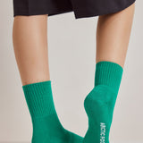 The Shortie Sock  - Emerald