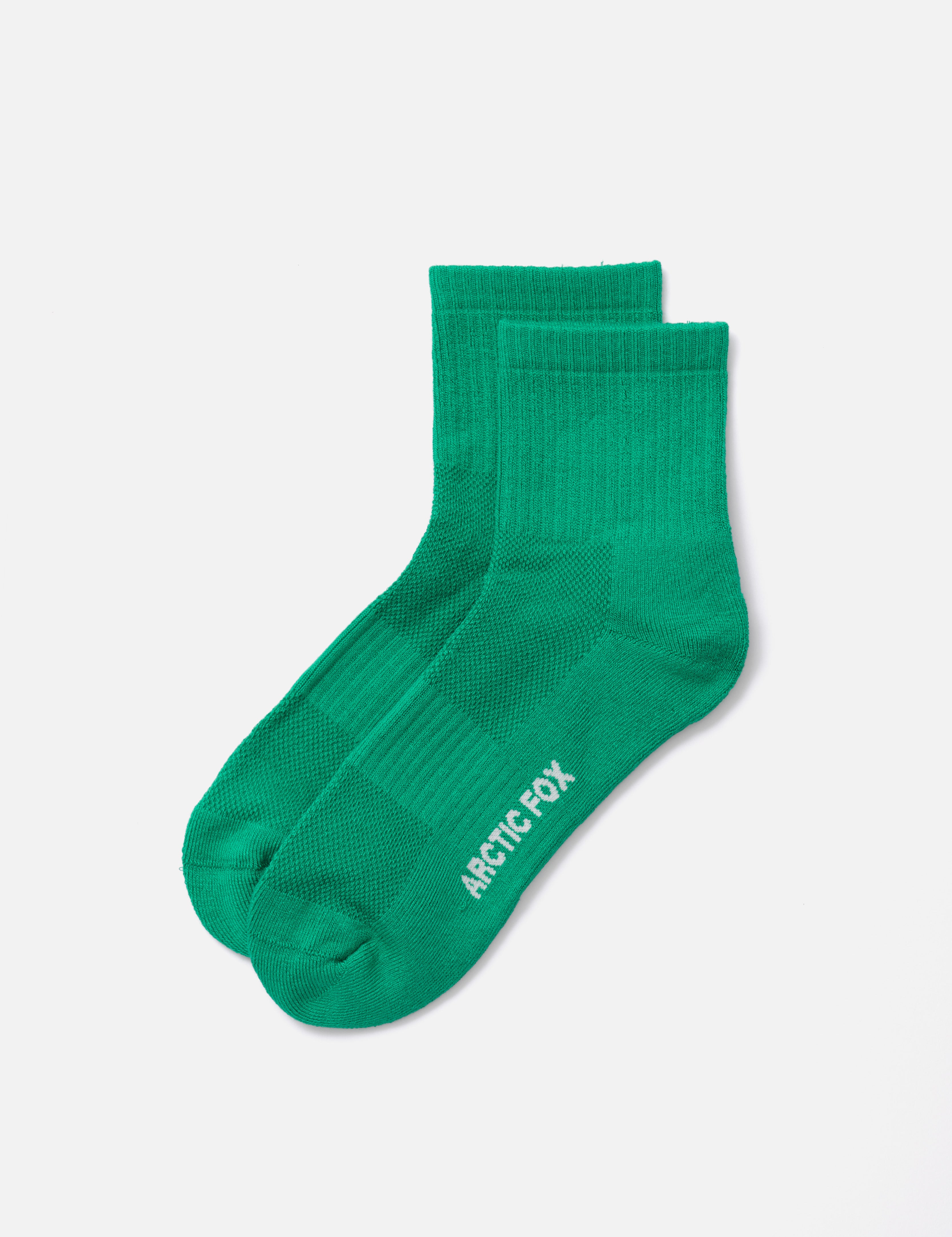 The Shortie Sock  - Emerald