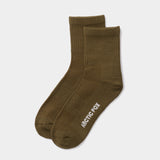 The Shortie Sock - Dark Olive